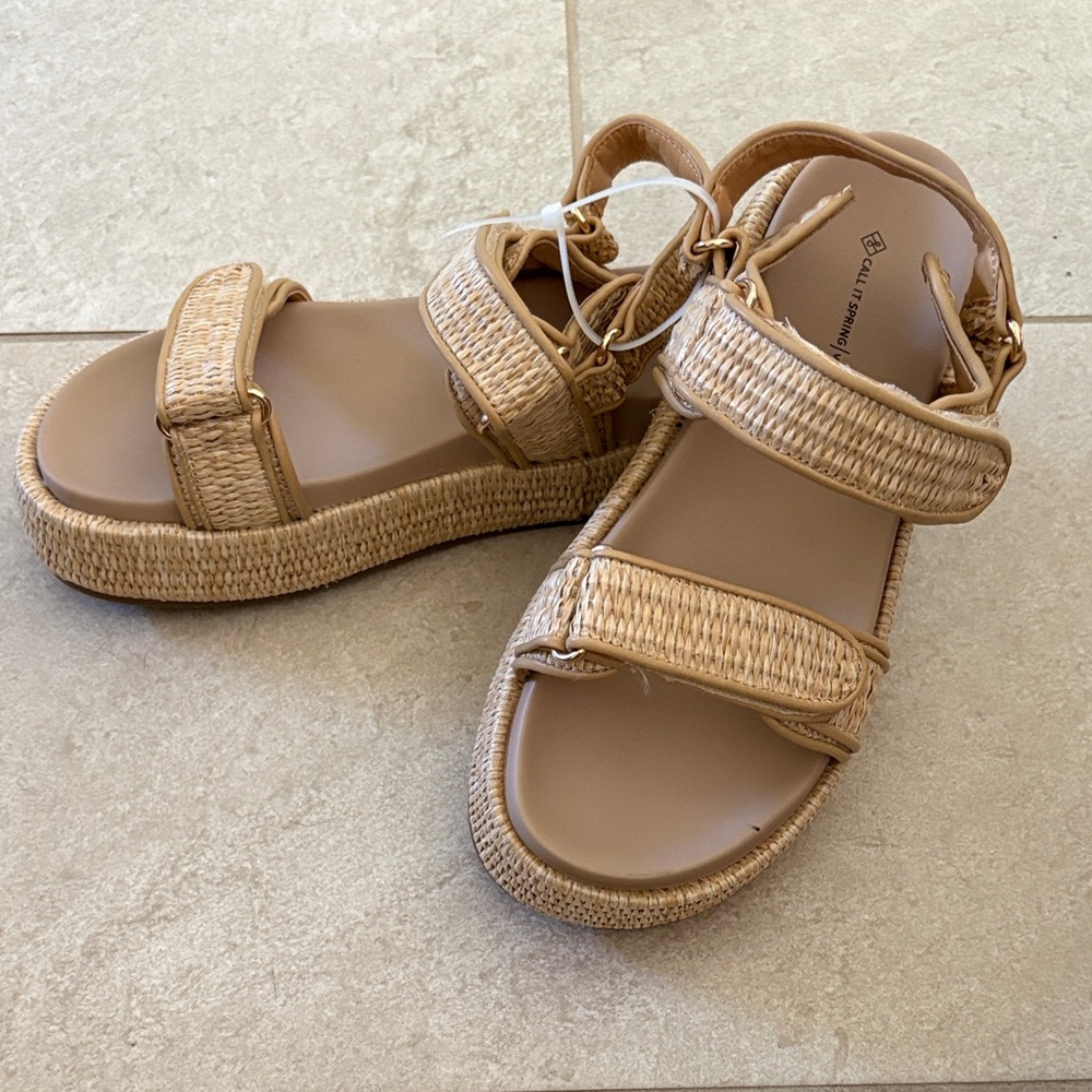 Call it Spring Maui Platform Sandal